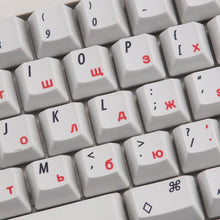 Load image into Gallery viewer, EC Keycaps Russian  Compatible HHKB
