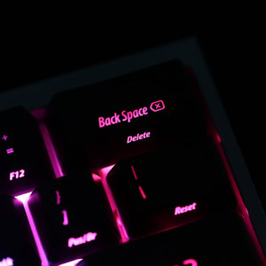 K KBDfans 64 layout ABS backlit keycaps